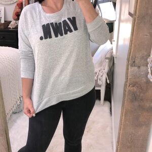 Secret treasures large 12–14 gray cozy sweatshirt